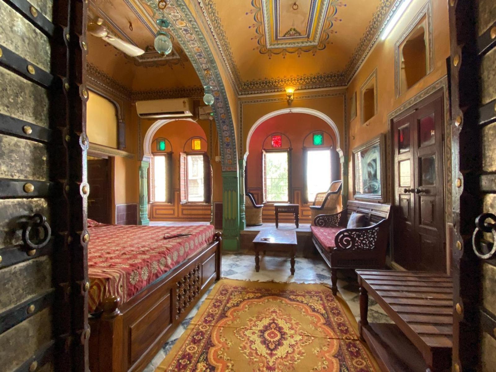 Hotel Mandawa Haveli Экстерьер фото