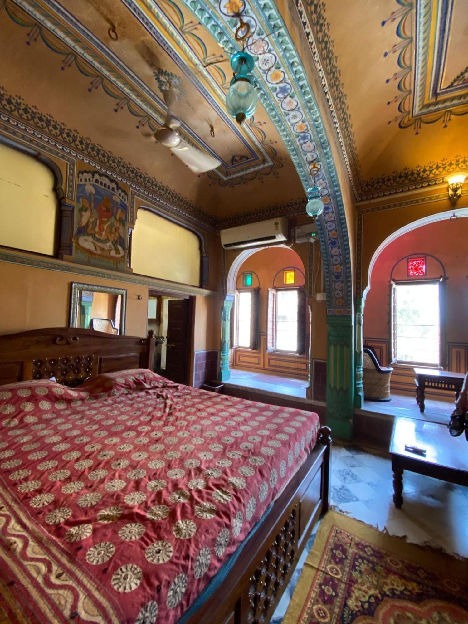 Hotel Mandawa Haveli Экстерьер фото
